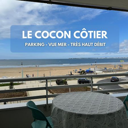 Ferienwohnung Cocon Cotier - Vue Sur Mer - Parking - Proche De La Thalasso - Terrasse Pornichet Exterior foto